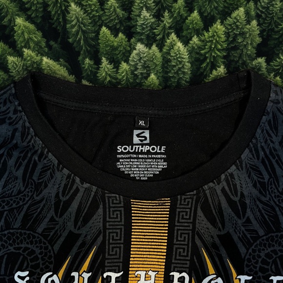 SOUTHPOLE T-SHIRT MCMXCI SNAKES AND WINGS - Picture 3 of 3